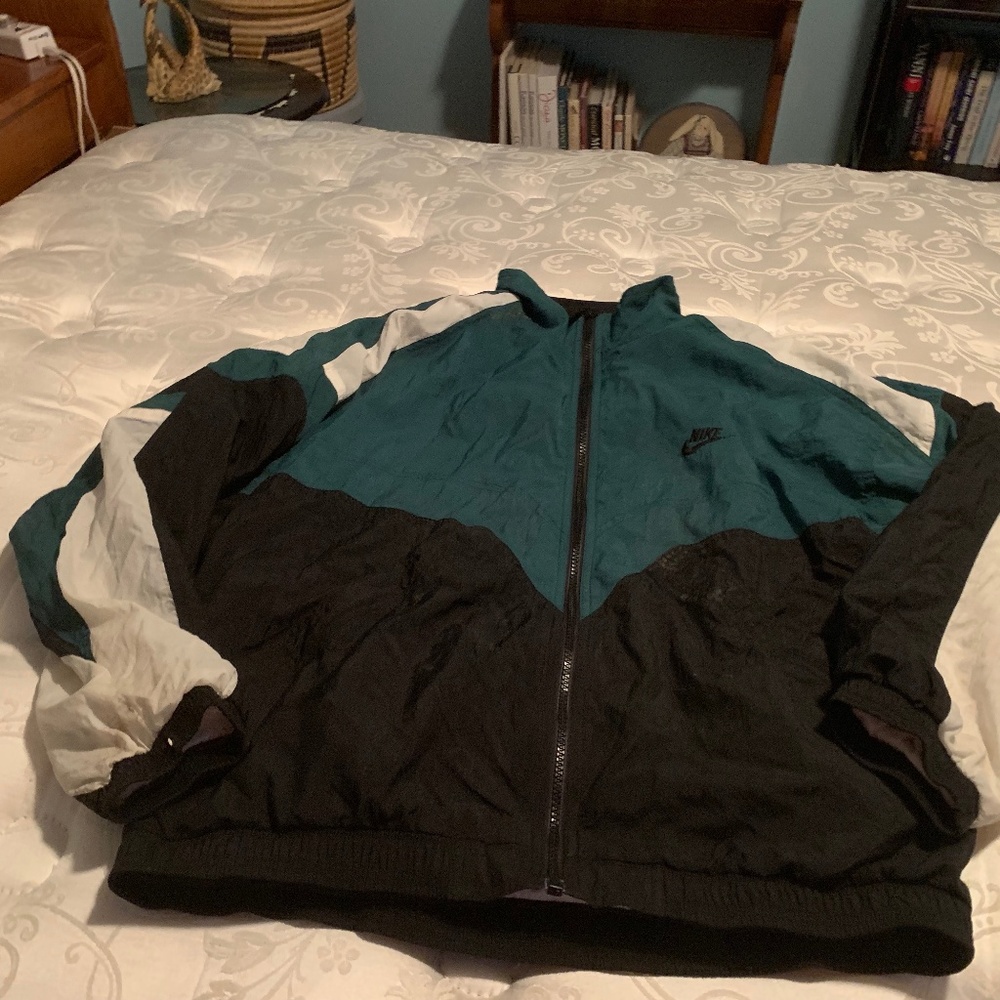 NIKE MENS FULL ZIP UP JACKET SIZE MEDIUM